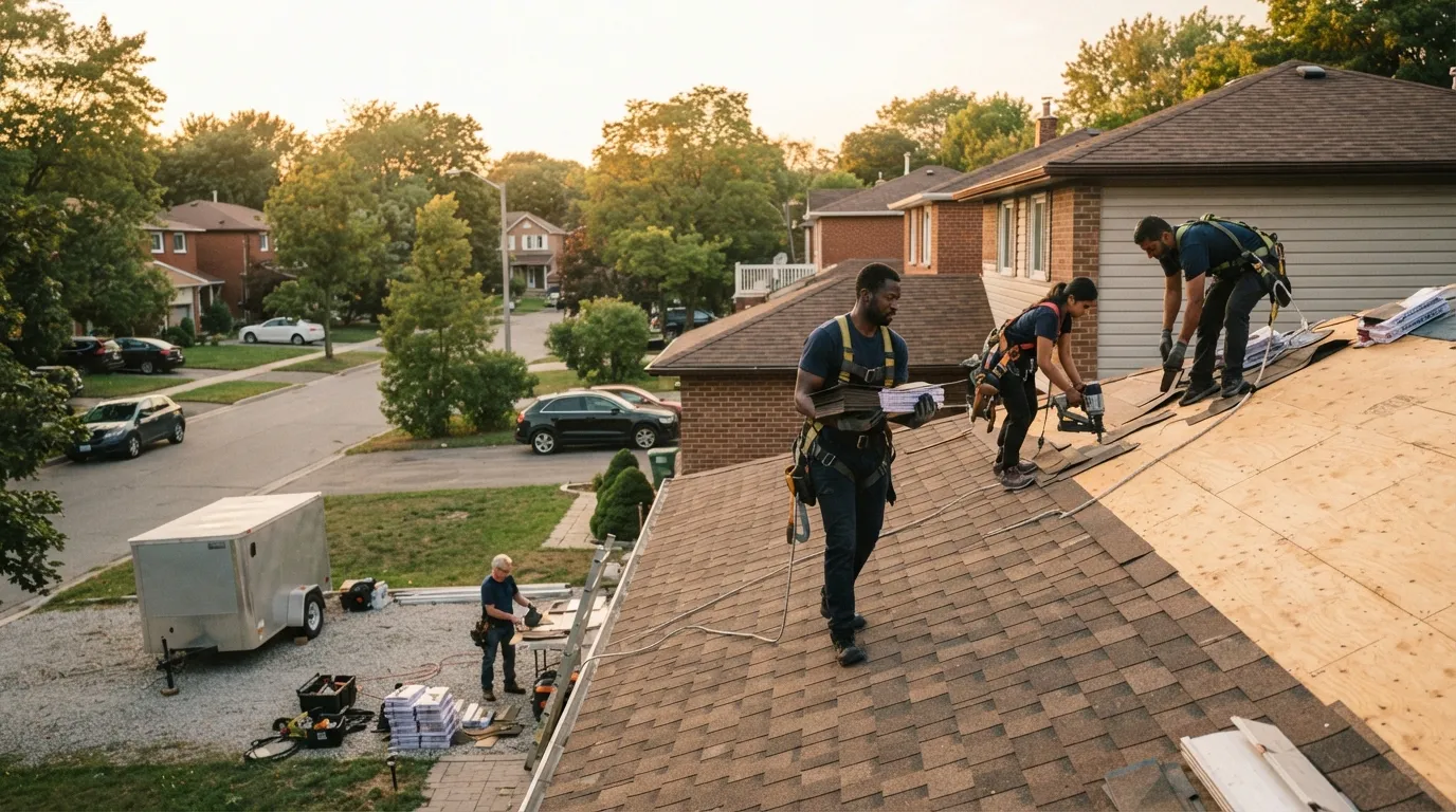 Roofing in Brampton